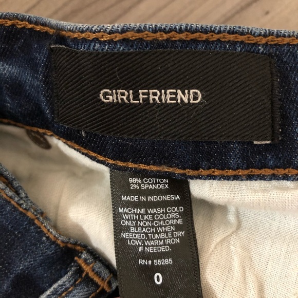 EXPRESS Girlfriend Jeans | sz 0 - Picture 6 of 6